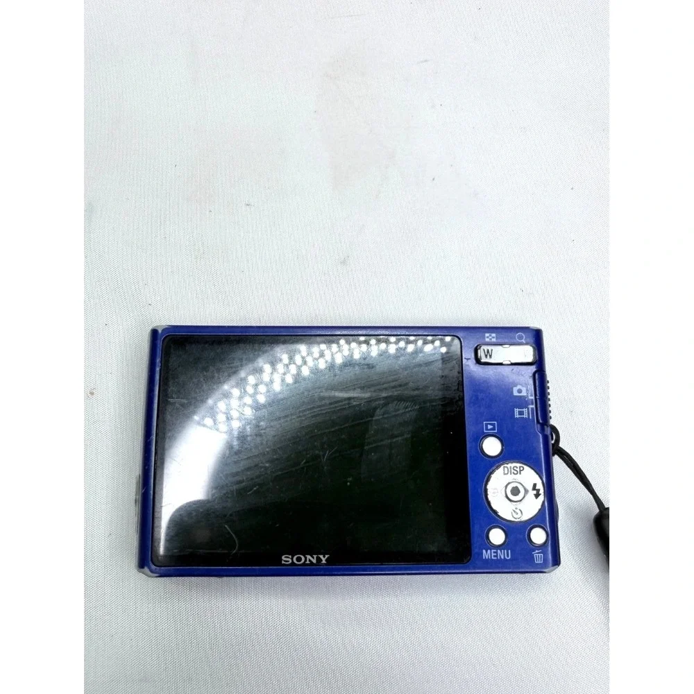 Sony Cyber-shot DSC-W330 14.1MP Blue Digital Camera Carl Zeiss Tested